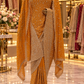 "The Royal Yellow" Premium Designer Saree With Veil