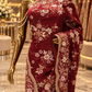 "The Luxury Maroon" Premium Grand Wedding Wear Saree