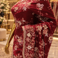 "The Luxury Maroon" Premium Grand Wedding Wear Saree