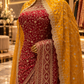 "The Luxury Raspberry Pink" Premium Wedding Wear Saree With Veil