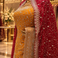"The Brilliant Yellow" Premium Designer Saree with Veil