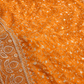 "The Brilliant Yellow" Premium Designer Saree with Veil