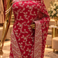 "The Bridal Ruby Red" Premium Designer Saree