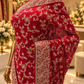 "The Bridal Ruby Red" Premium Designer Saree