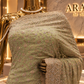 "The Elegant Sage Green" Premium Designer Saree