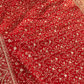 "The Luxury Bridal Red" Premium Designer Saree With Veil