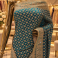 "The Peacock Teal" Premium Designer Saree