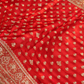 "The Luxury Crimson Red" Premium Designer Saree with Veil