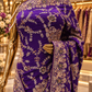 "The Royal Purple" Premium Wedding Wear Saree