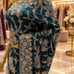 "The Regal Peacock Teal" Premium Wedding Wear Saree