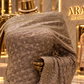 "The Exquisite Champagne Taupe" Premium Designer Saree