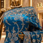 “The Cerulean Blue" Luxurious Wedding Wear Saree