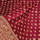 "The Luxury Royal Wine" Premium Designer Saree with Veil