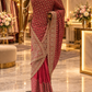"The Flamingo Pink" Premium Designer Saree