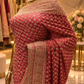 "The Flamingo Pink" Premium Designer Saree