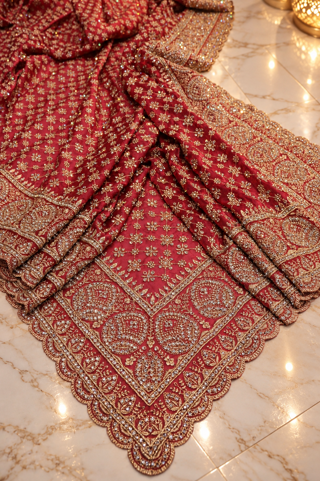 "The Flamingo Pink" Premium Designer Saree