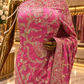 "The Deep Rose Pink" Premium Wedding Wear Saree