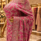 "The Deep Rose Pink" Premium Wedding Wear Saree