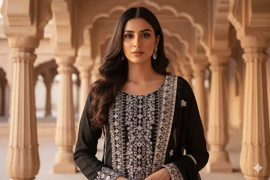 The Designer Pakistani Style Ready to Wear Dress