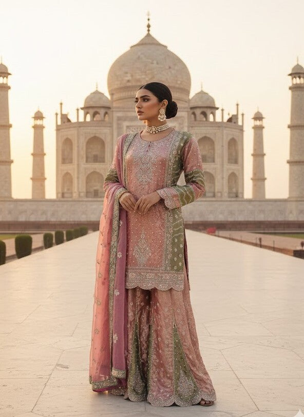 The Elegant Designer Luxury Style Ready to Wear Dress