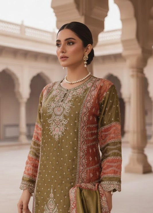 The Elegant Designer Luxury Style Ready to Wear Dress