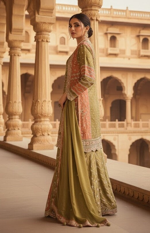 The Elegant Designer Luxury Style Ready to Wear Dress