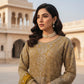 The Designer Luxury Double Shade Frock Style Ready to Wear Dress