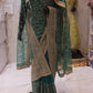 "The Zirconium Green" Premium Bridal Saree With Veil