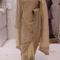 “The Ceramic White” Premium Designer Saree with Veil