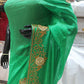 “The Emerald Green” Premium Designer Saree