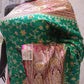 “The Persian Green Duet” Premium Banarasi Silk Saree