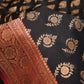 “The Black Duet” Premium Banarasi Silk Saree