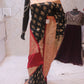 “The Black Duet” Premium Banarasi Silk Saree