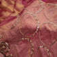 “The Golden Pink” Premium Designer Saree