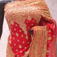 “The Crimson Red” Premium Designer Saree