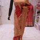 “The Crimson Red” Premium Designer Saree