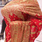 “The Crimson Red” Premium Designer Saree