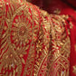 “The Crimson Red” Premium Designer Saree