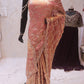 “The Golden Pink” Premium Designer Saree