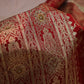 “The Floral White” Premium Bridal Banarasi Silk Saree