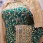 "The Persian Green Duet" Vol 3 Premium Designer Saree with Veil