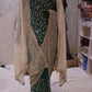 "The Persian Green Duet" Premium Designer Saree with Veil