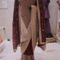 “The Wine Splash” Vol 2 Premium Designer Saree with Veil
