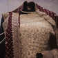 “The Floral White” Premium Designer Saree with Veil