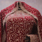 "The Royal Maroon" Vol 2 Bridal Saree with Veil