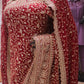 "The Royal Maroon" Vol 2 Bridal Saree with Veil