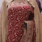 "The Royal Maroon" Vol 2 Bridal Saree with Veil
