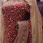 "The Royal Maroon" Vol 2 Bridal Saree with Veil