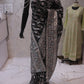 “The Midnight Black” Premium Banarasi Silk Saree