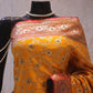 “The Golden Yellow” Premium Banarasi Silk Saree